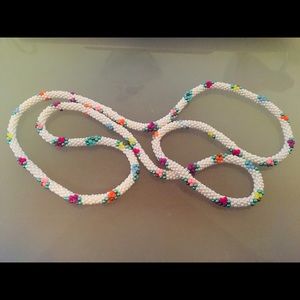 Pretty colorful beaded necklace